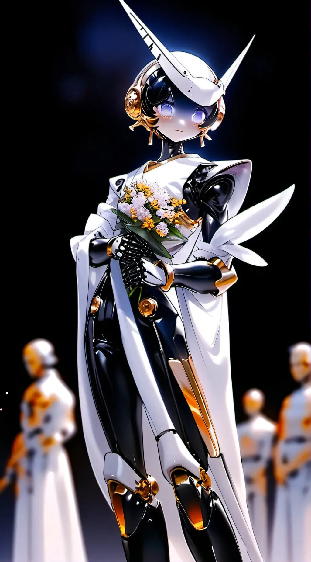 ai character: Murder drones  background