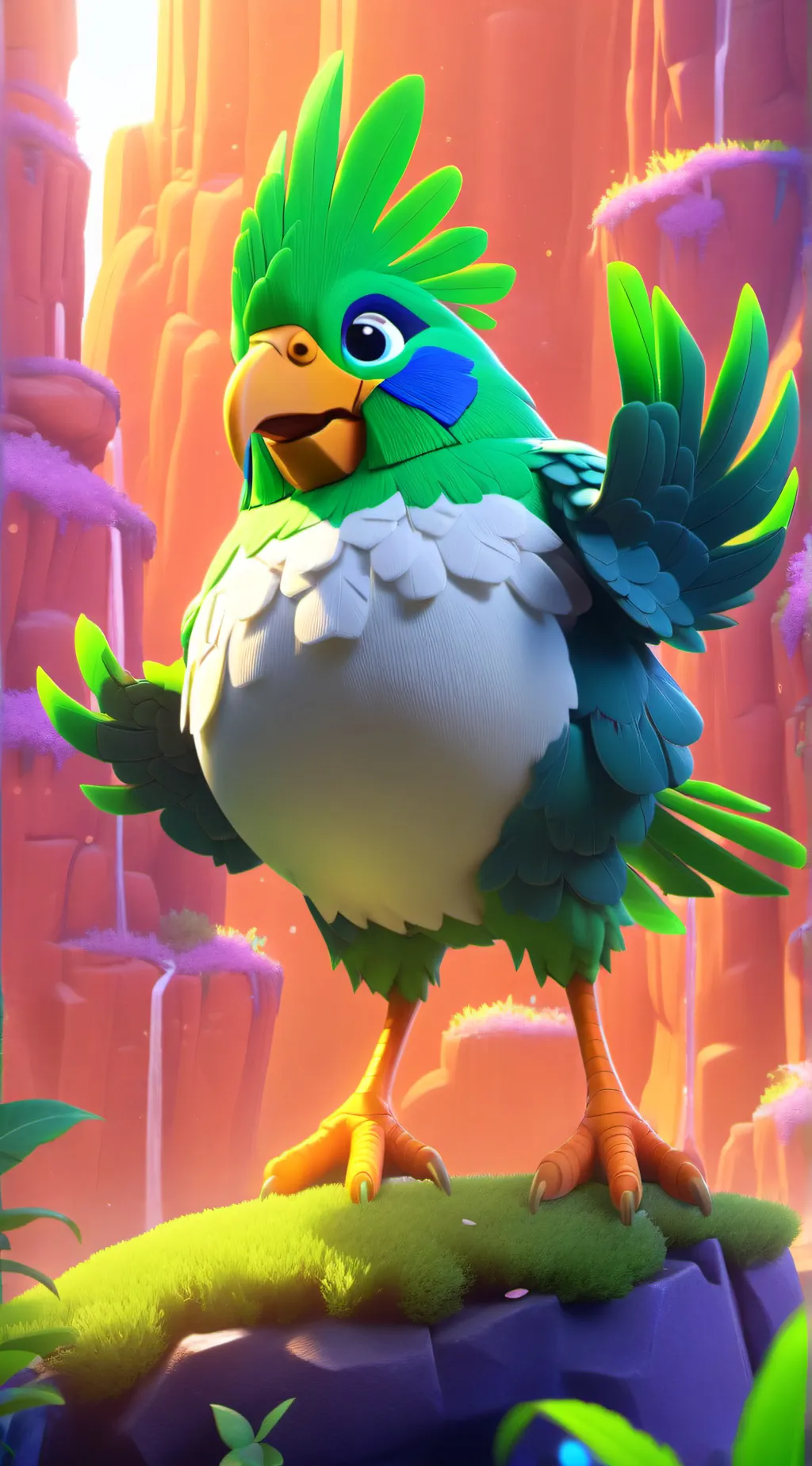 ai character: will copy you background