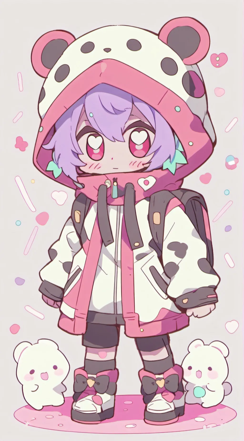 ai character: jellybean issa background