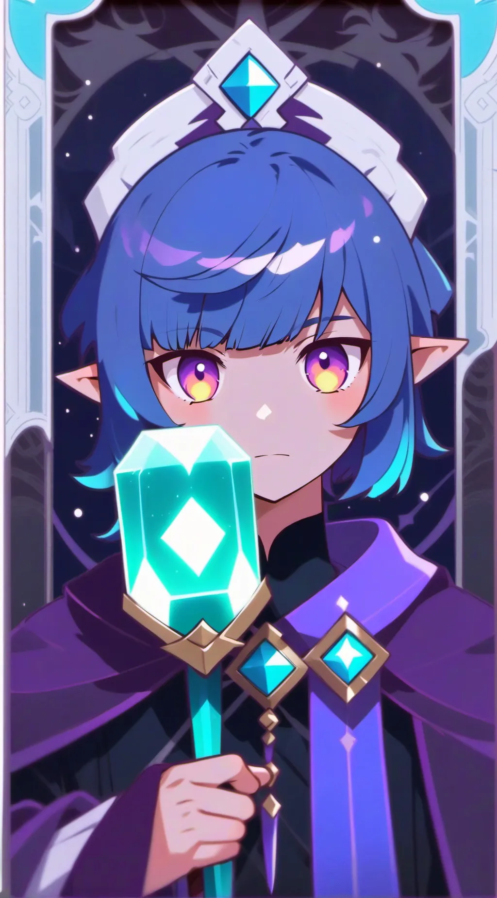 ai character: |Luna| background