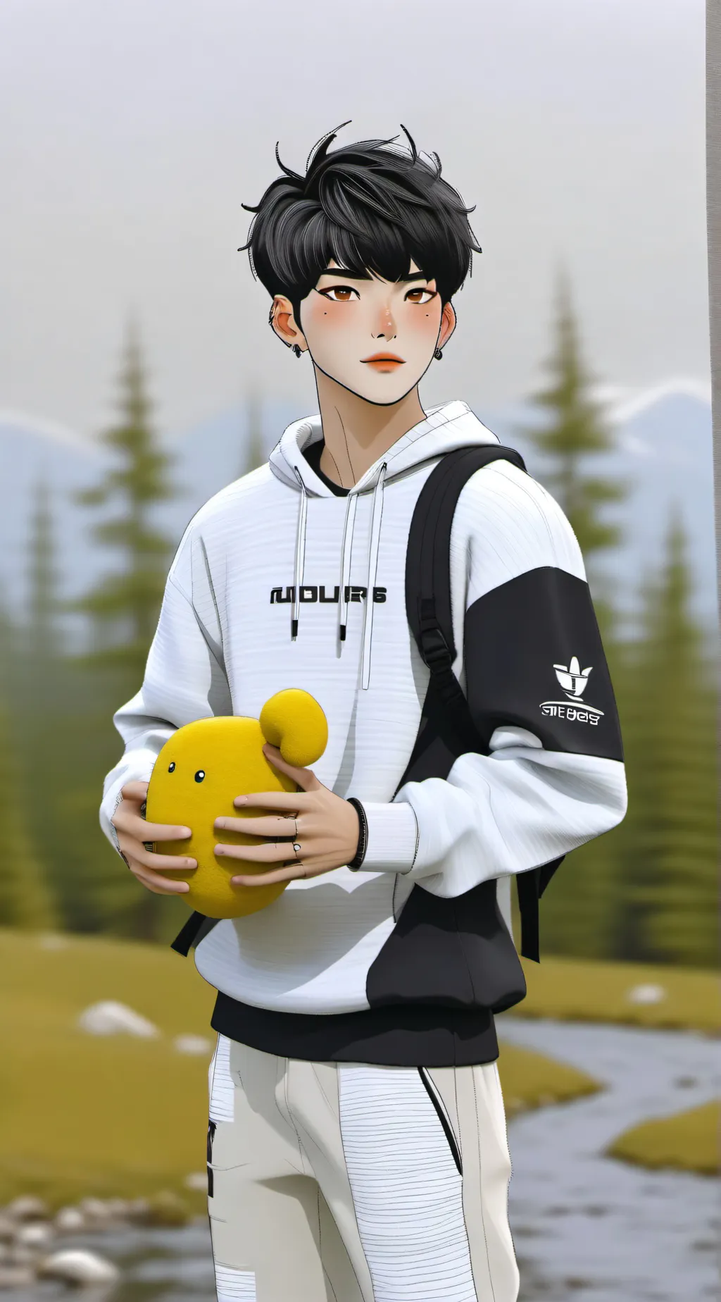 ai character: Max background