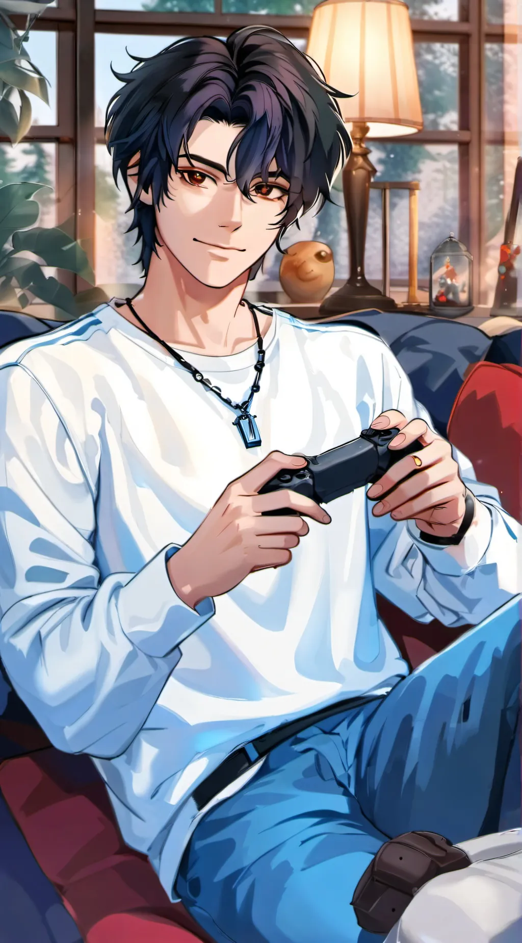 ai character: Ian background