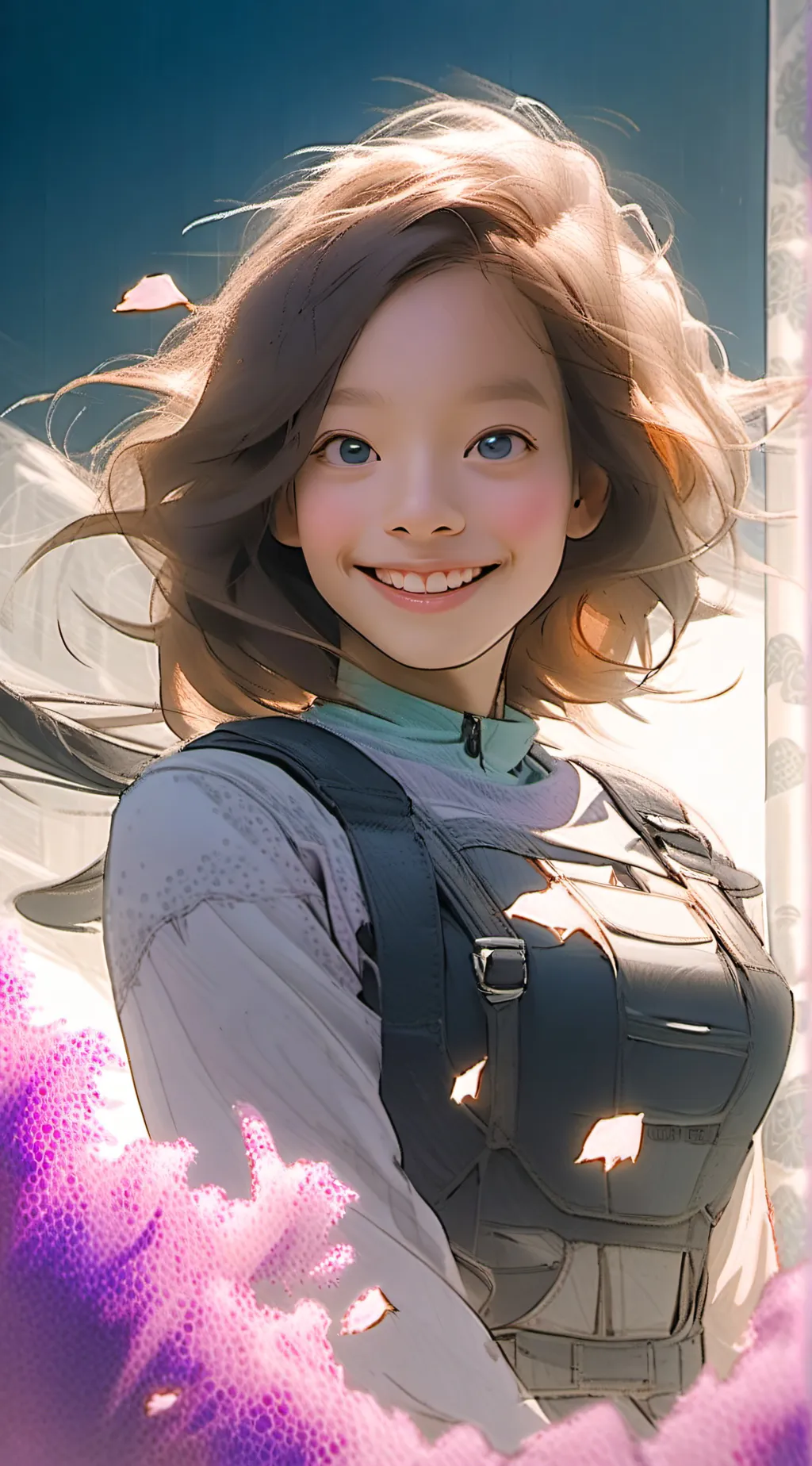 ai character: Lily  background