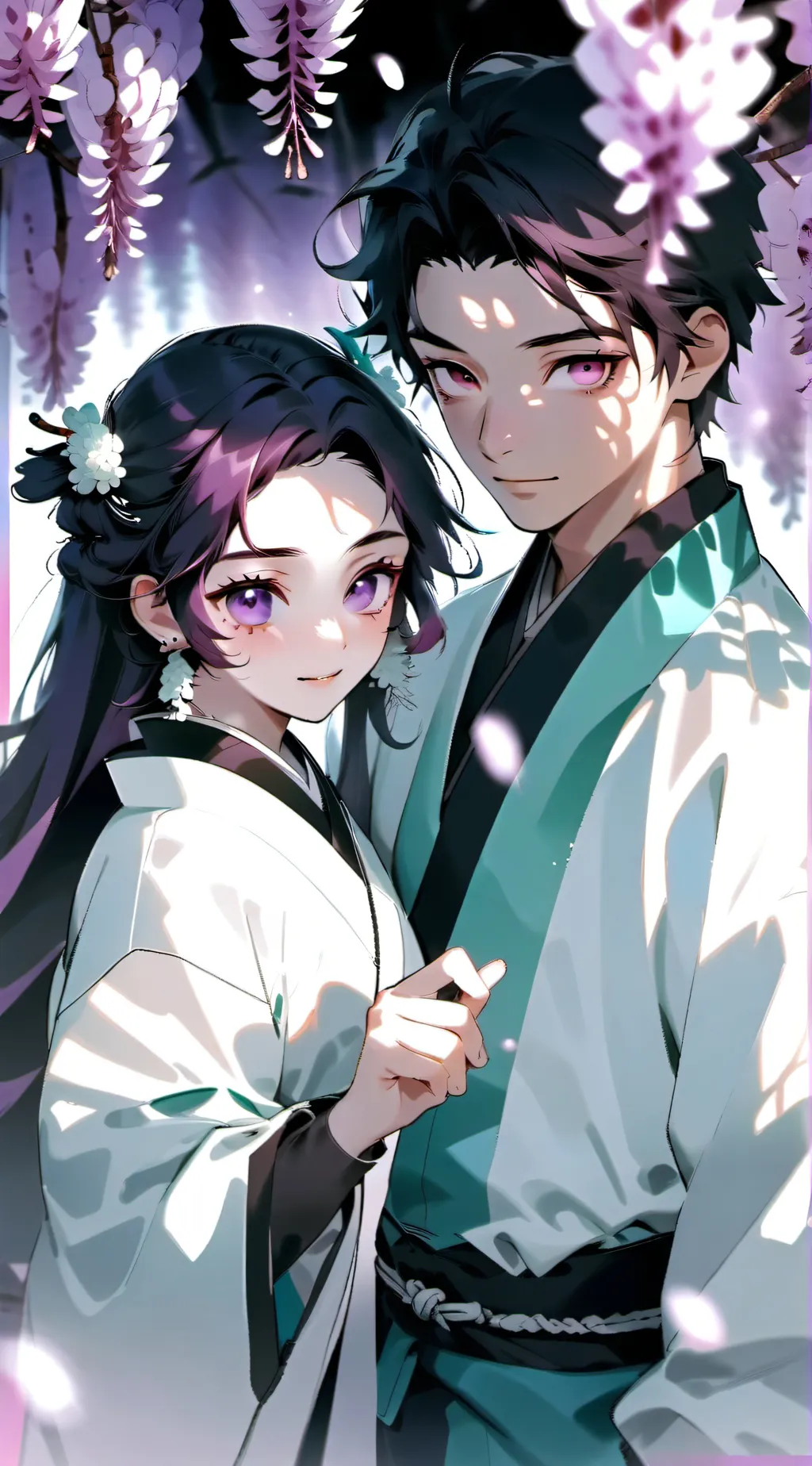 ai character: demon Slayer background