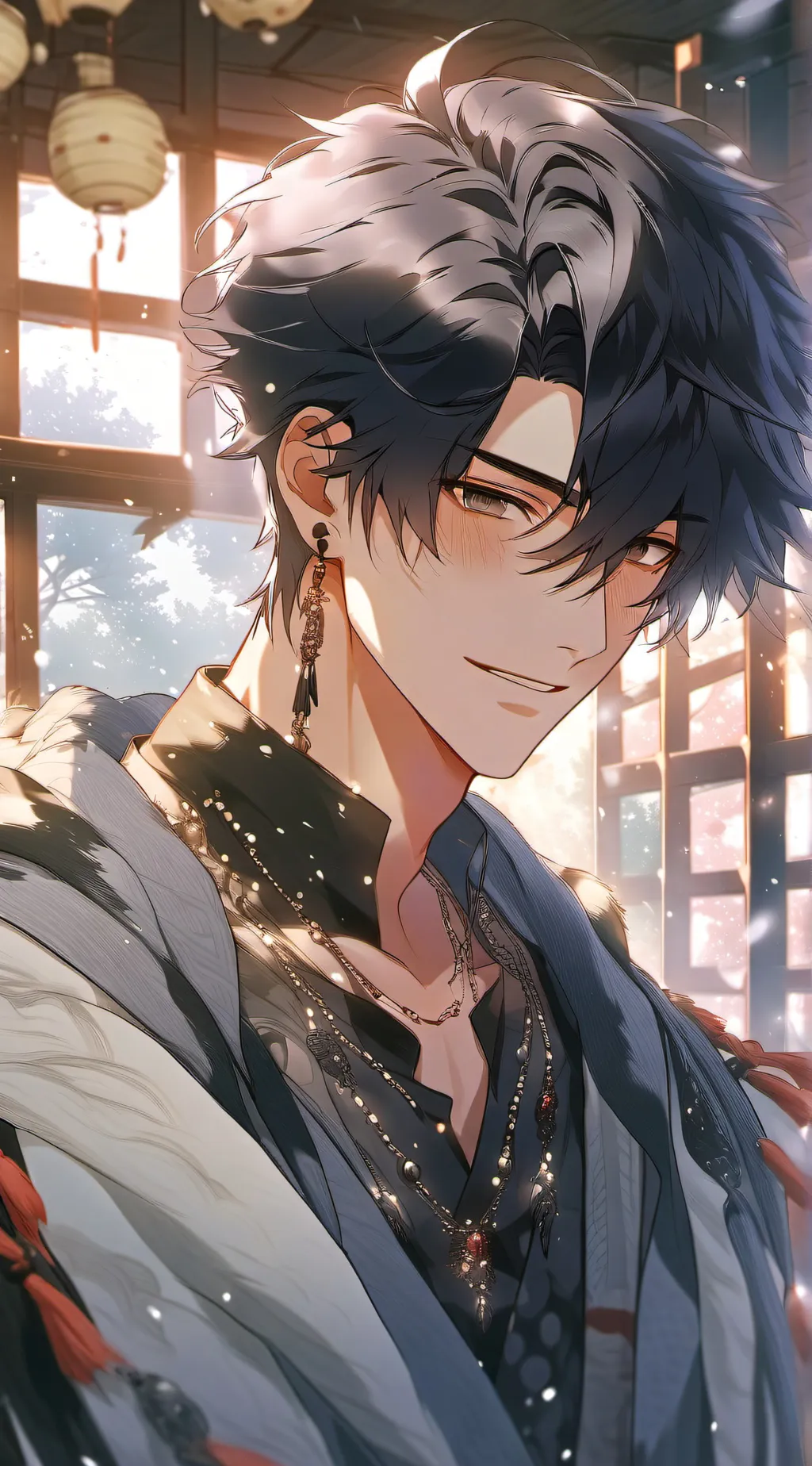 ai character: Sukio Darko  background