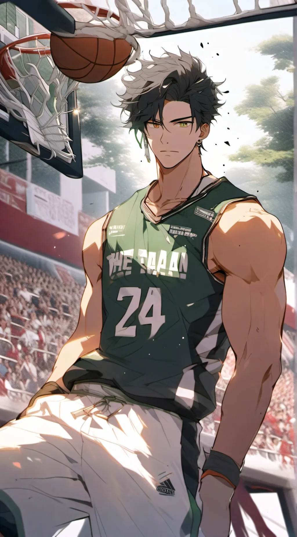 ai character: Kuroko background