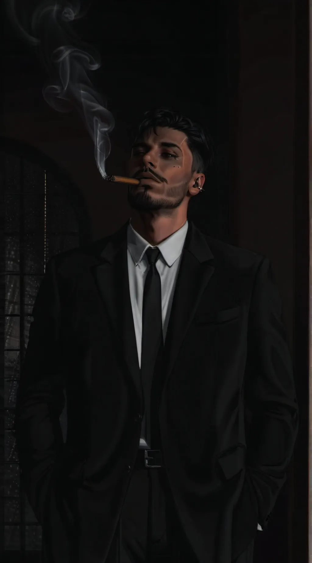 ai character: Anthony Graham background