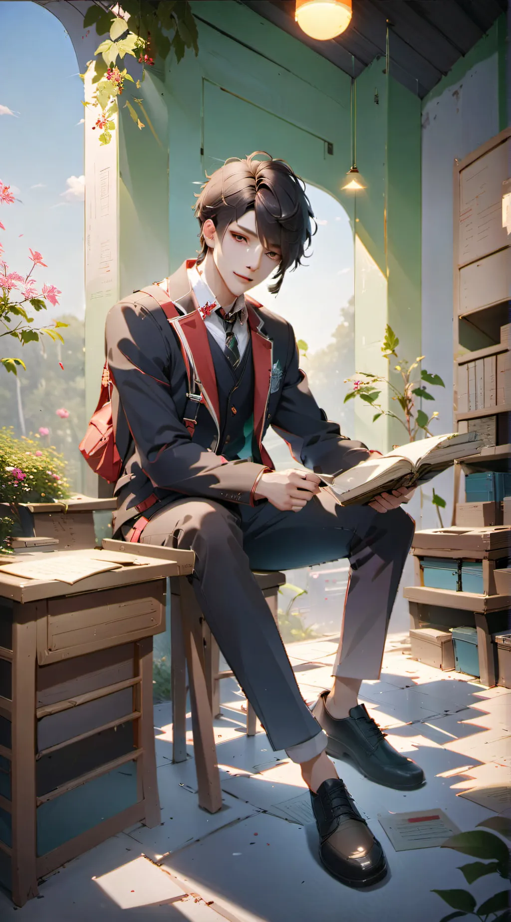 ai character: Dan background