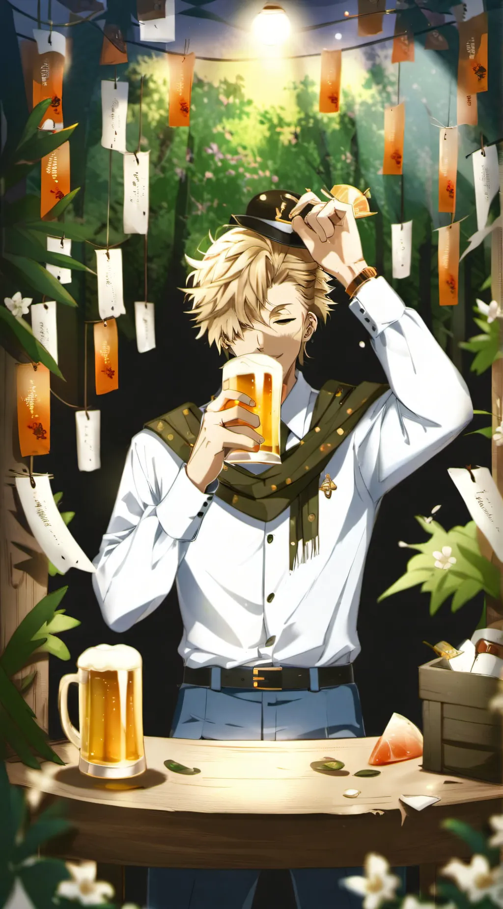 ai character: keigo(hawks) background