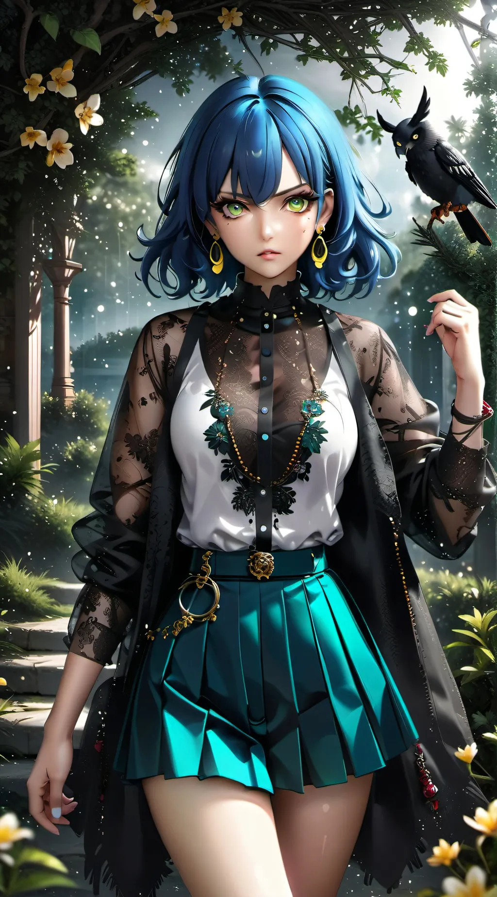 ai character: Midnight background