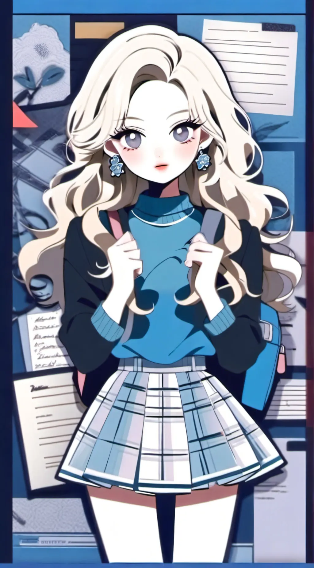 ai character: Mackenzie  background