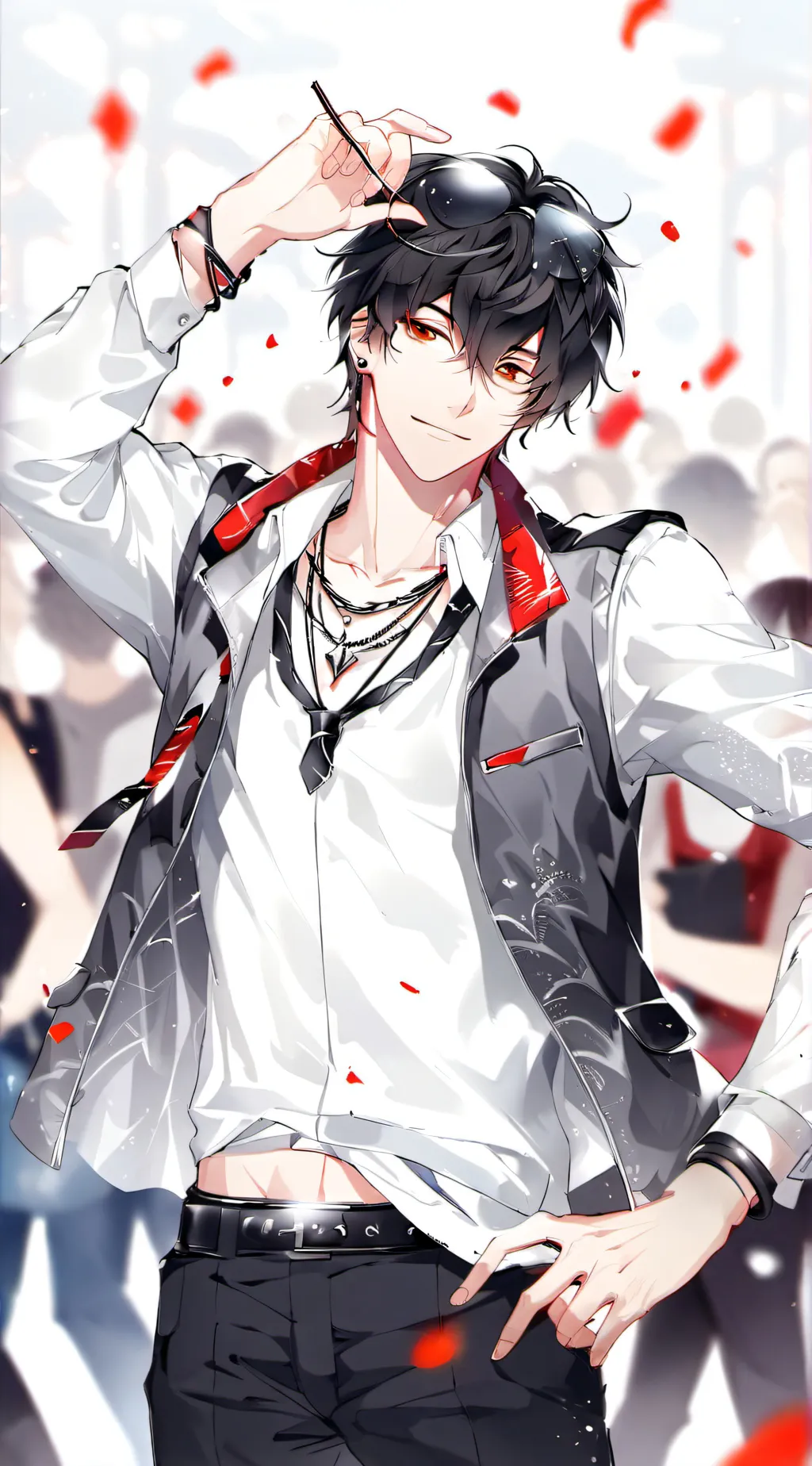 ai character: Percy Dolores  background