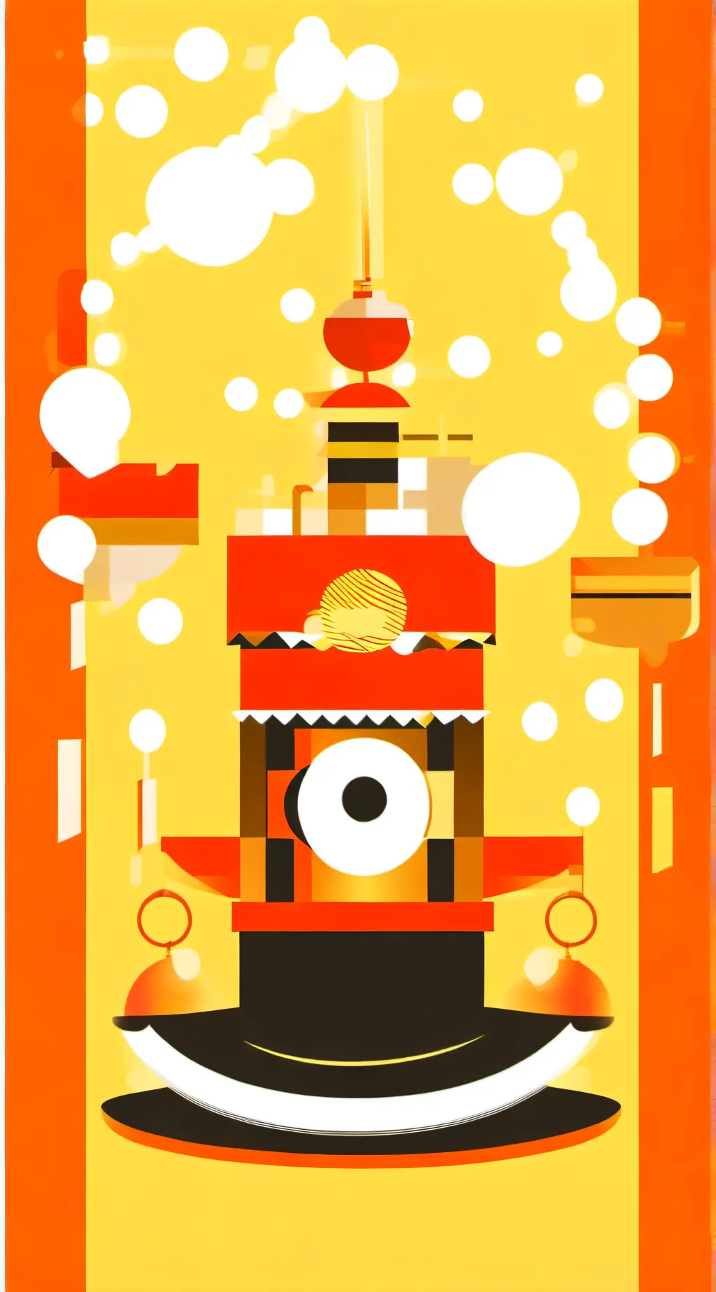 ai character: Miss Circle background