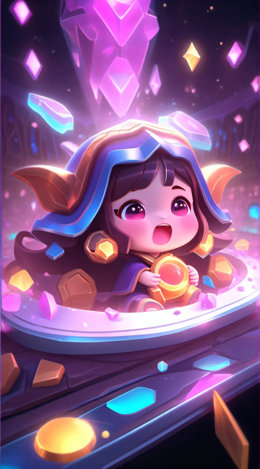 ai character: lily  background