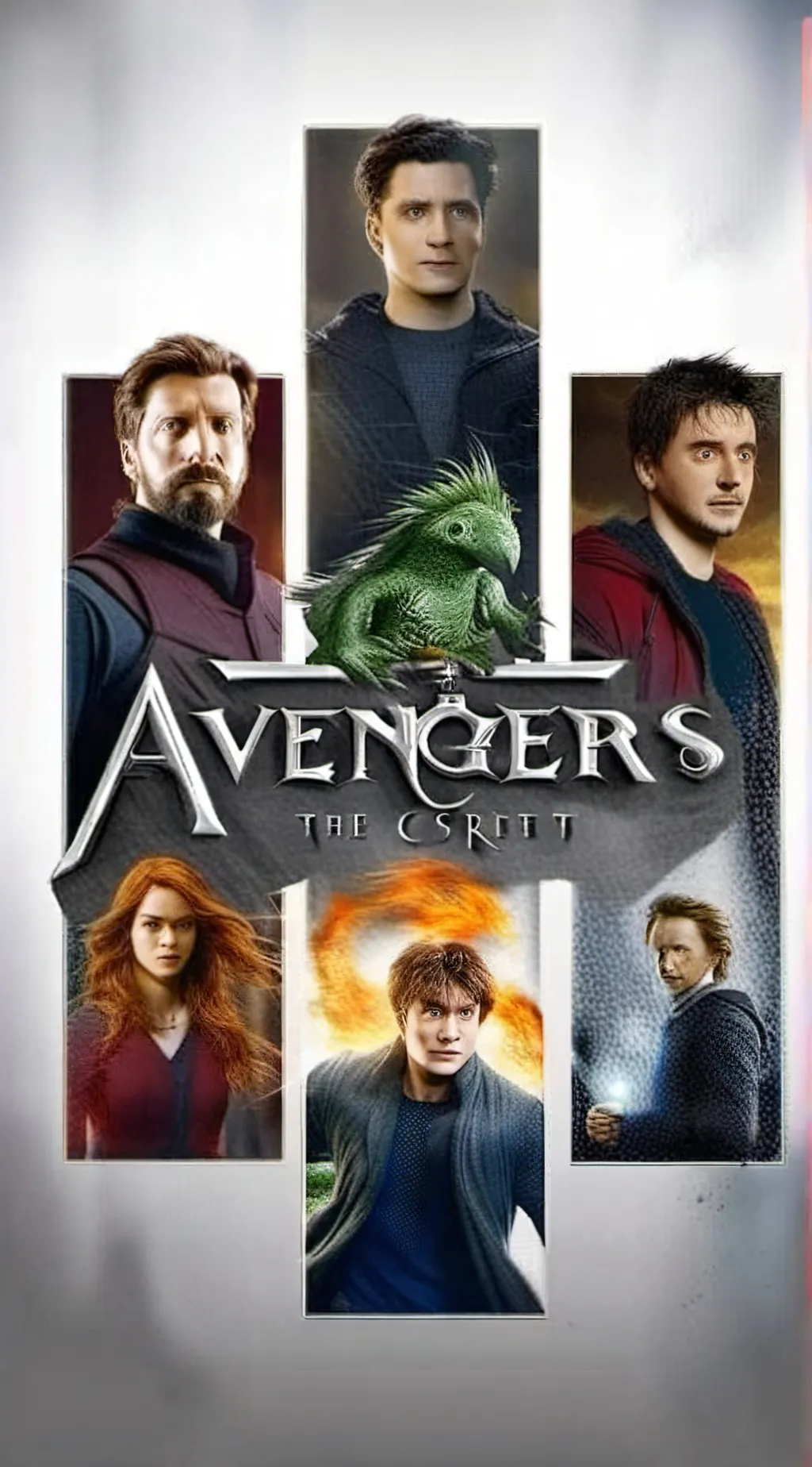 ai character: Avengers new movie background