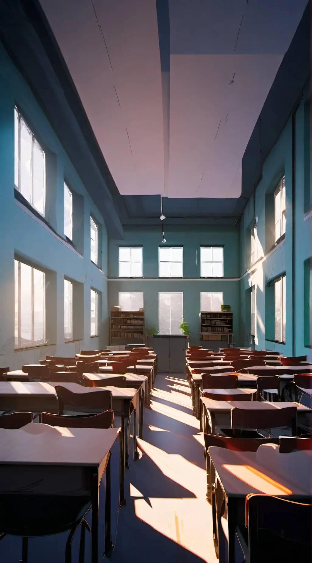 ai character: New Student. background