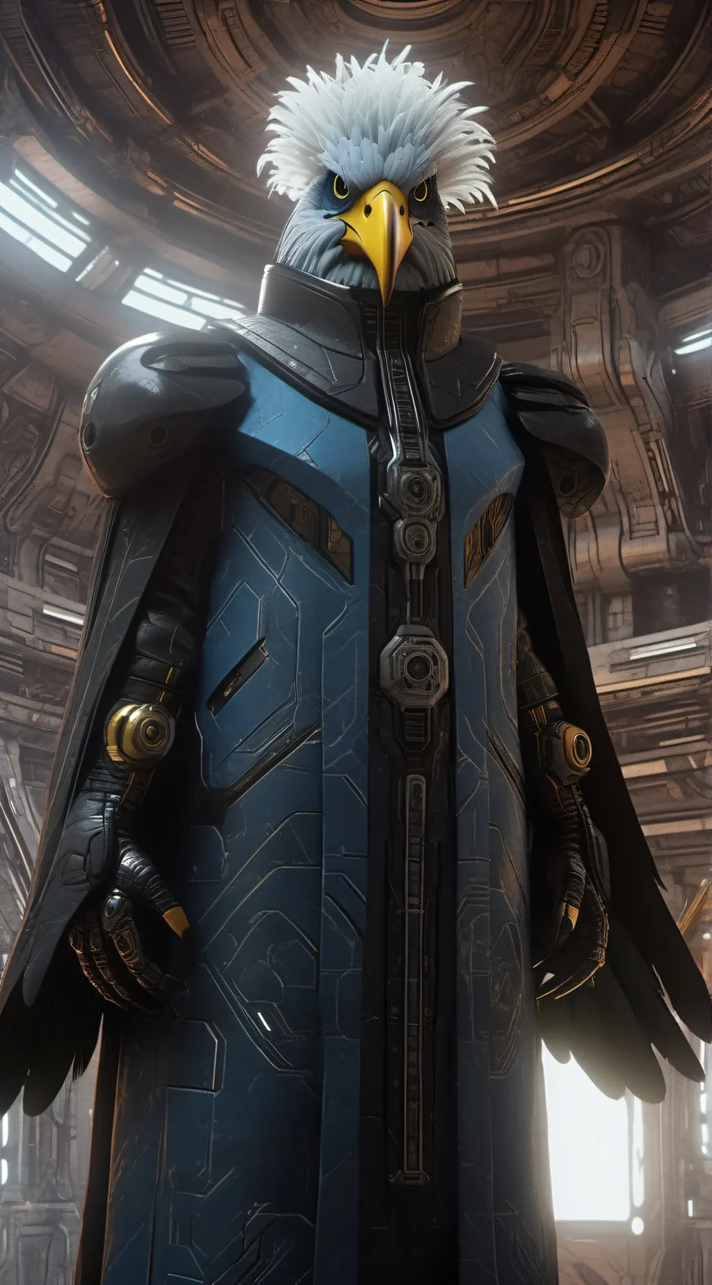 ai character: Fowler Birdy background