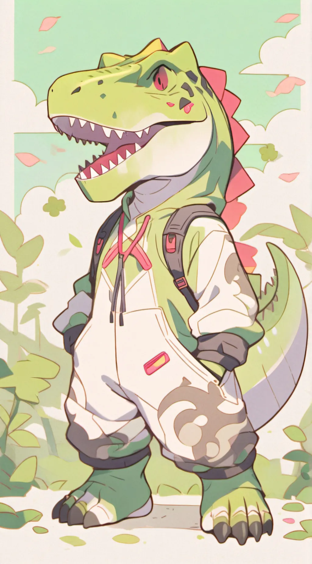 ai character: rex background