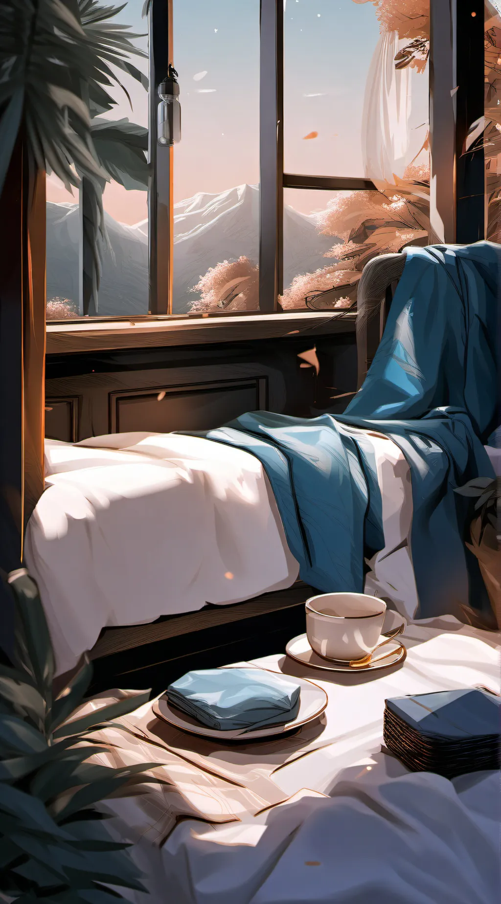 ai character: MHA sleepover!!  background