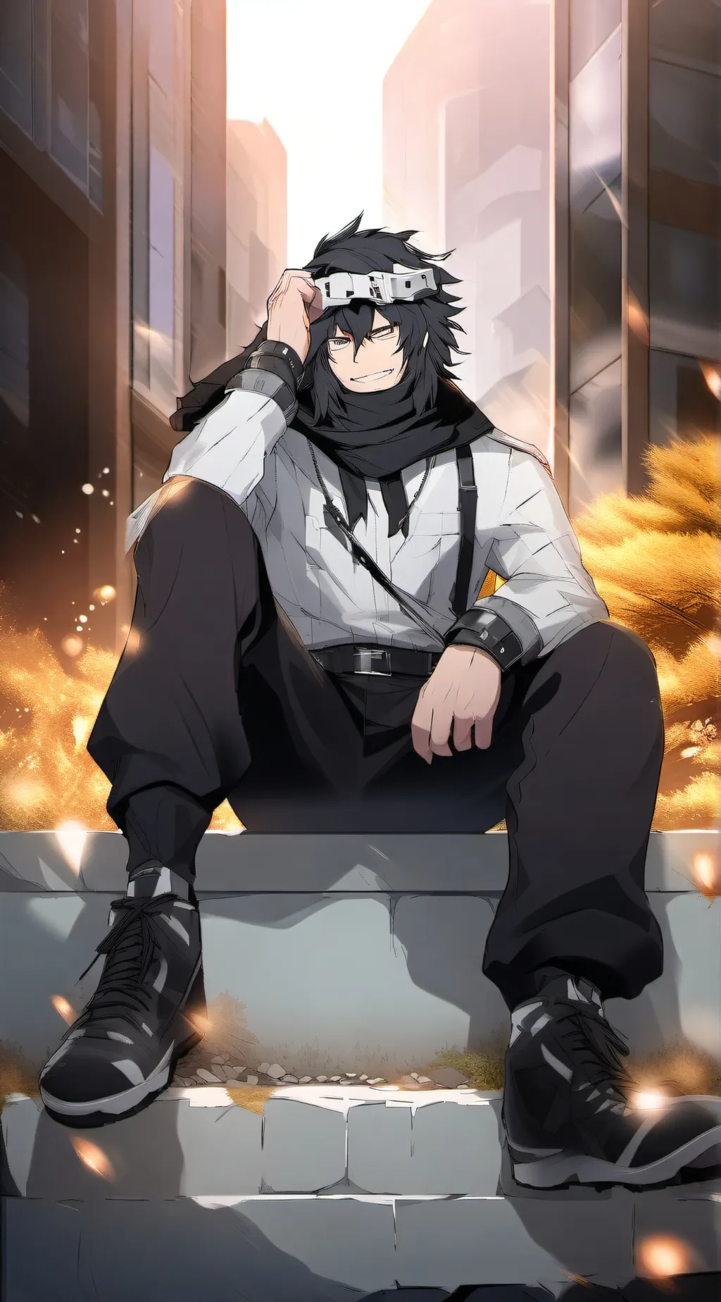 ai character: Shota Aizawa  background