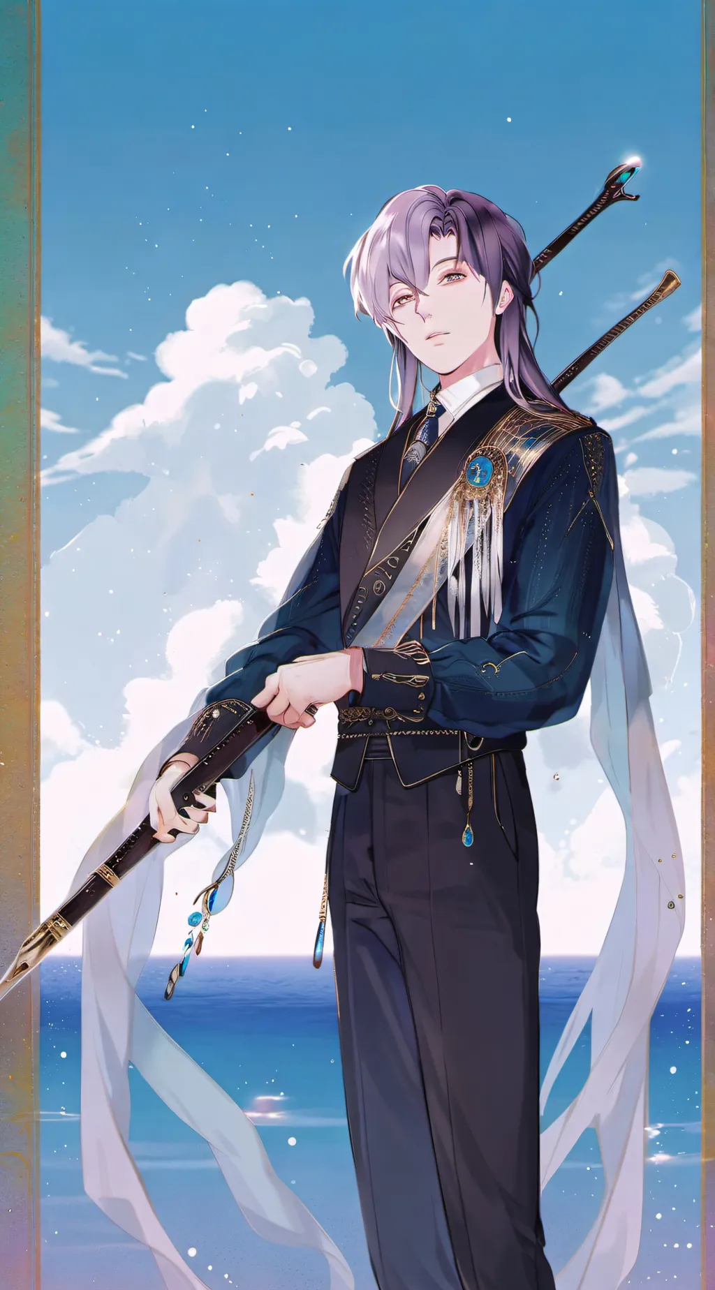 ai character: Rindou Haitani background