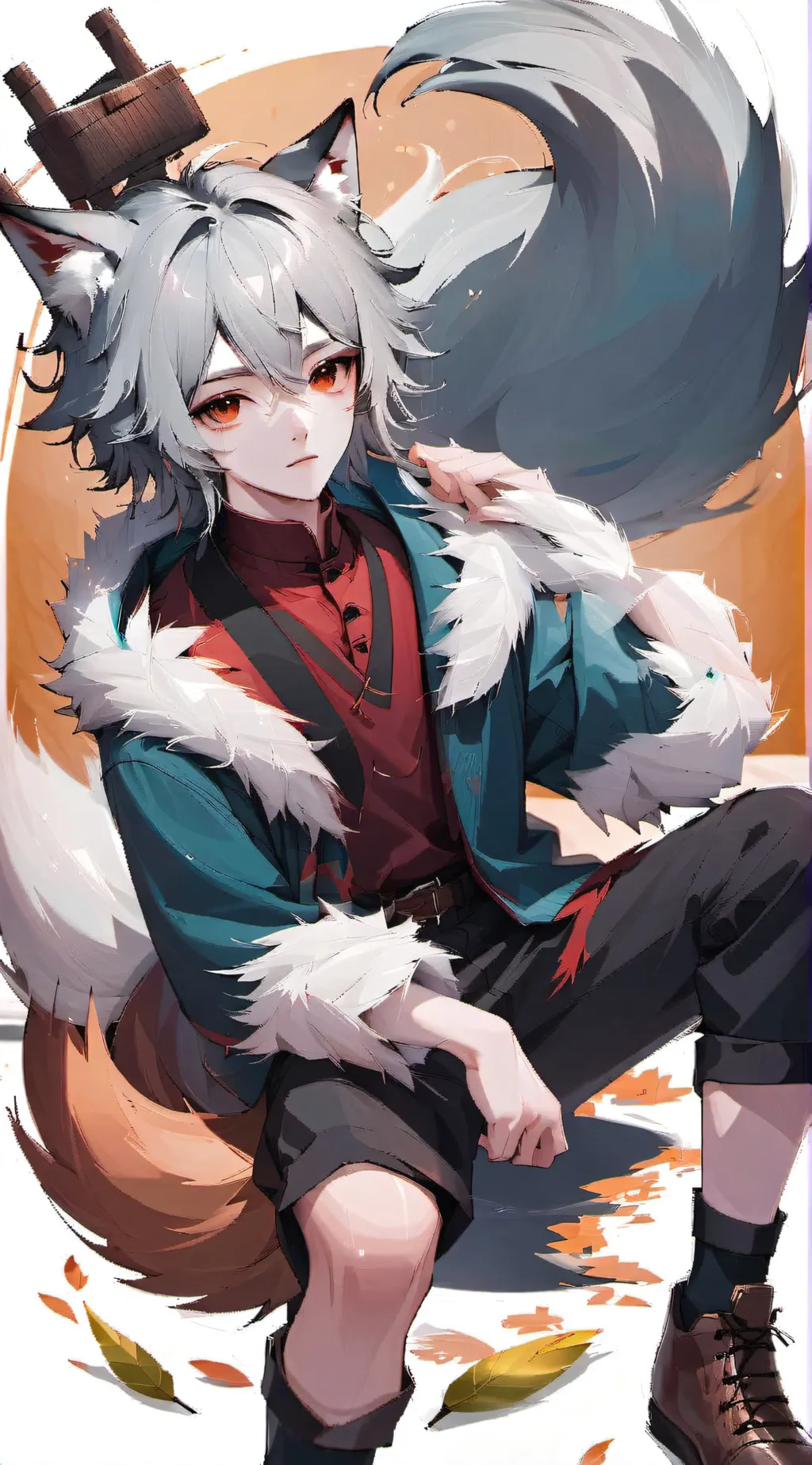 ai character: Lukas background