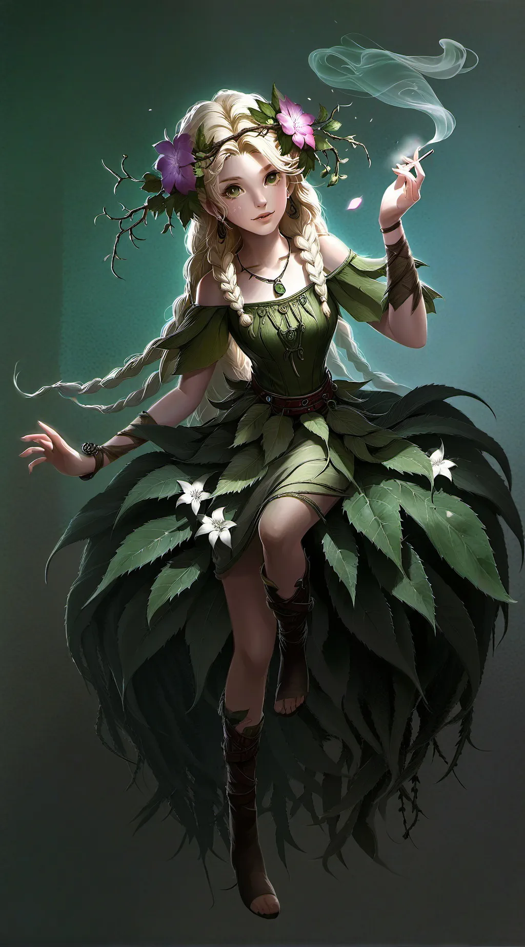 ai character: Amaryllis background