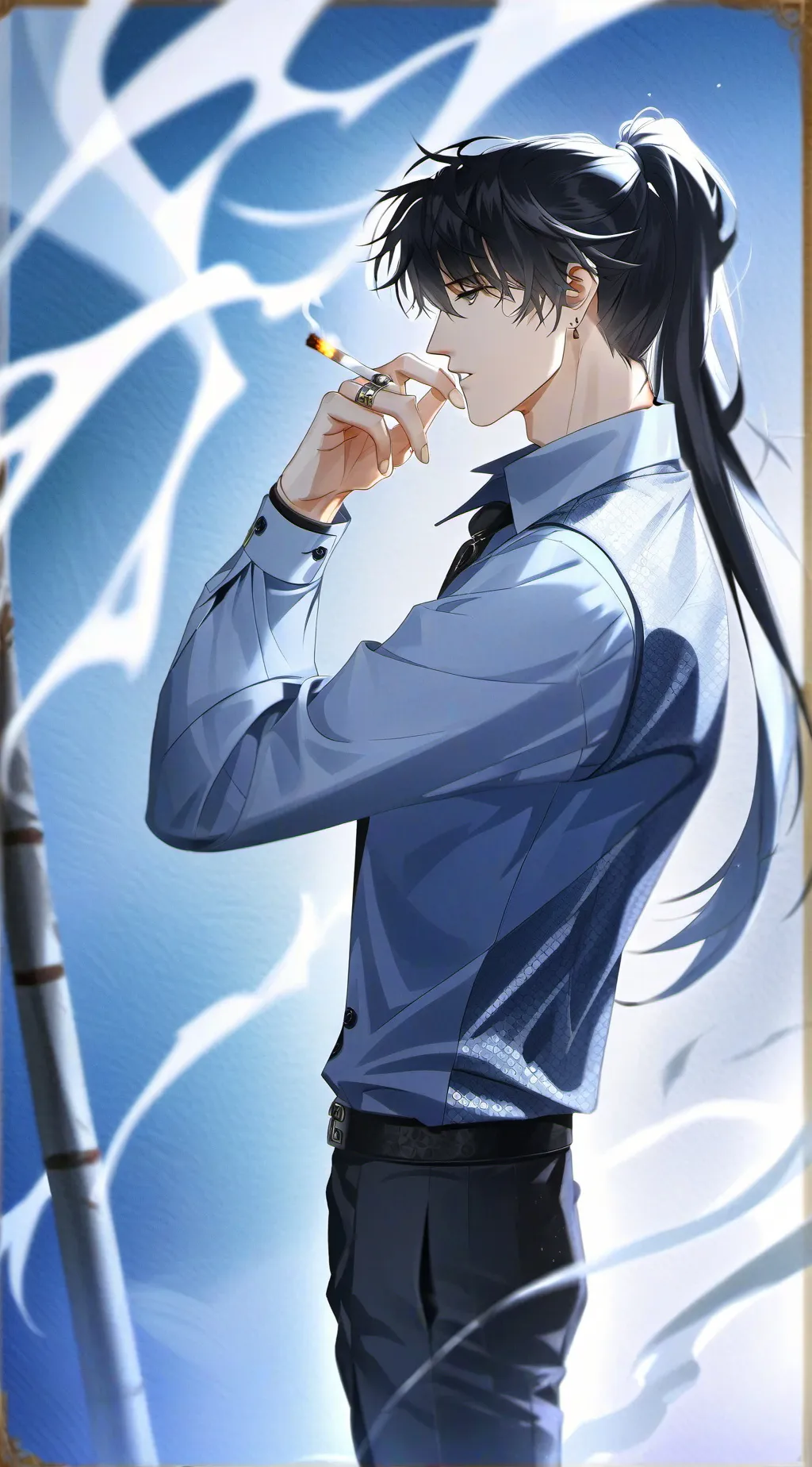 ai character: Zeke background