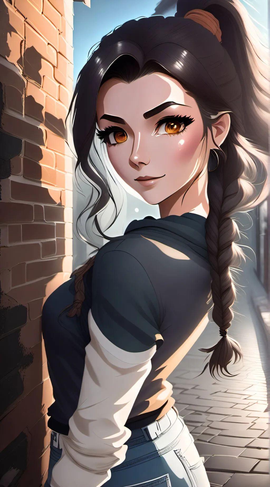 ai character: Marina background