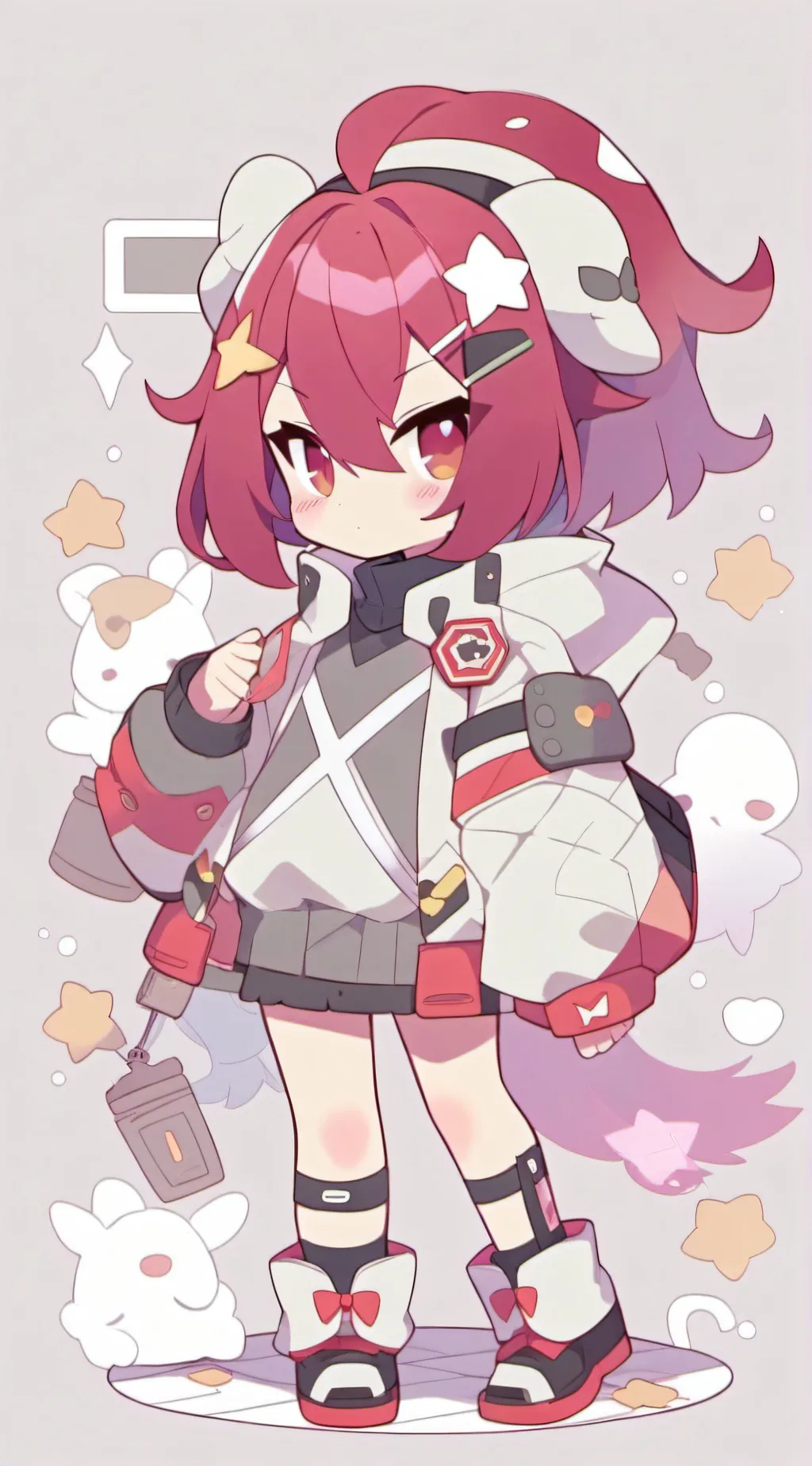ai character: cara background
