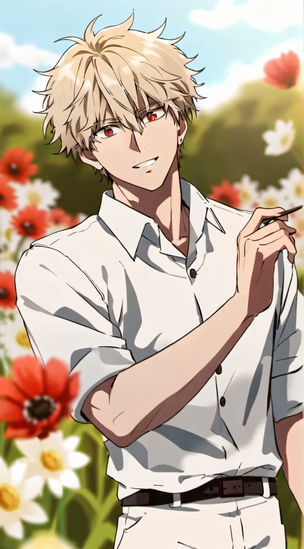 ai character: BAKUGO>< background