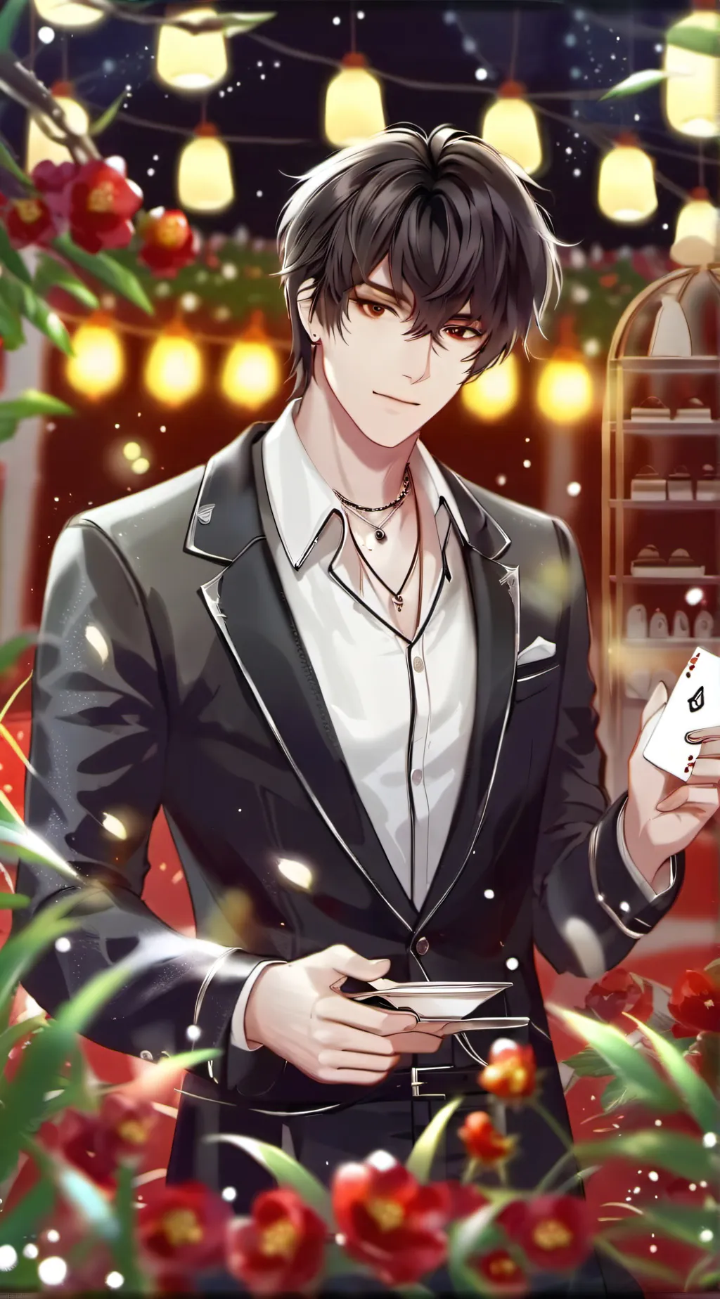 ai character: calix  background