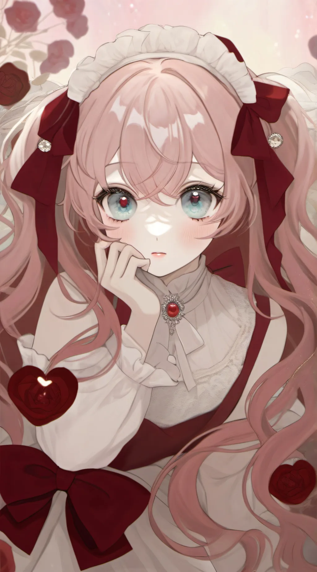 ai character: Angelika  background