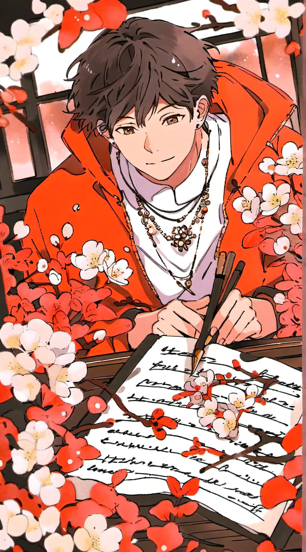 ai character: iwa and oikawa  background