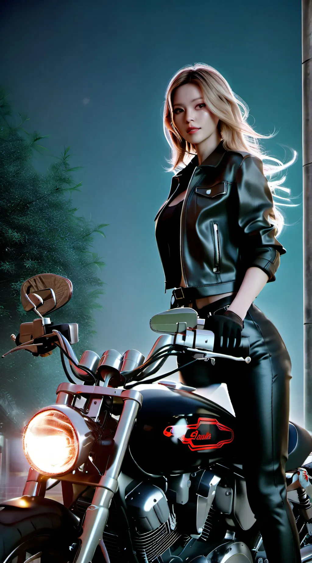 ai character: Lilly background