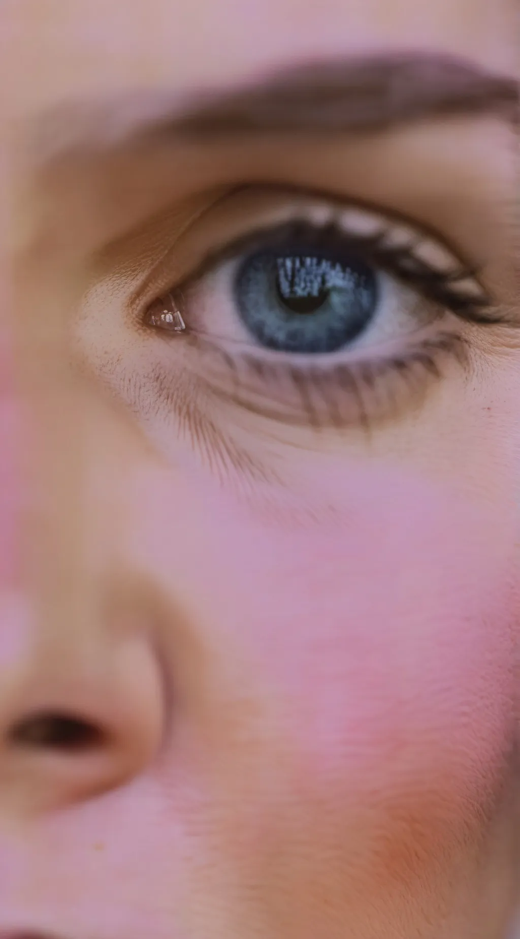 ai character:  eye of y/n stark background
