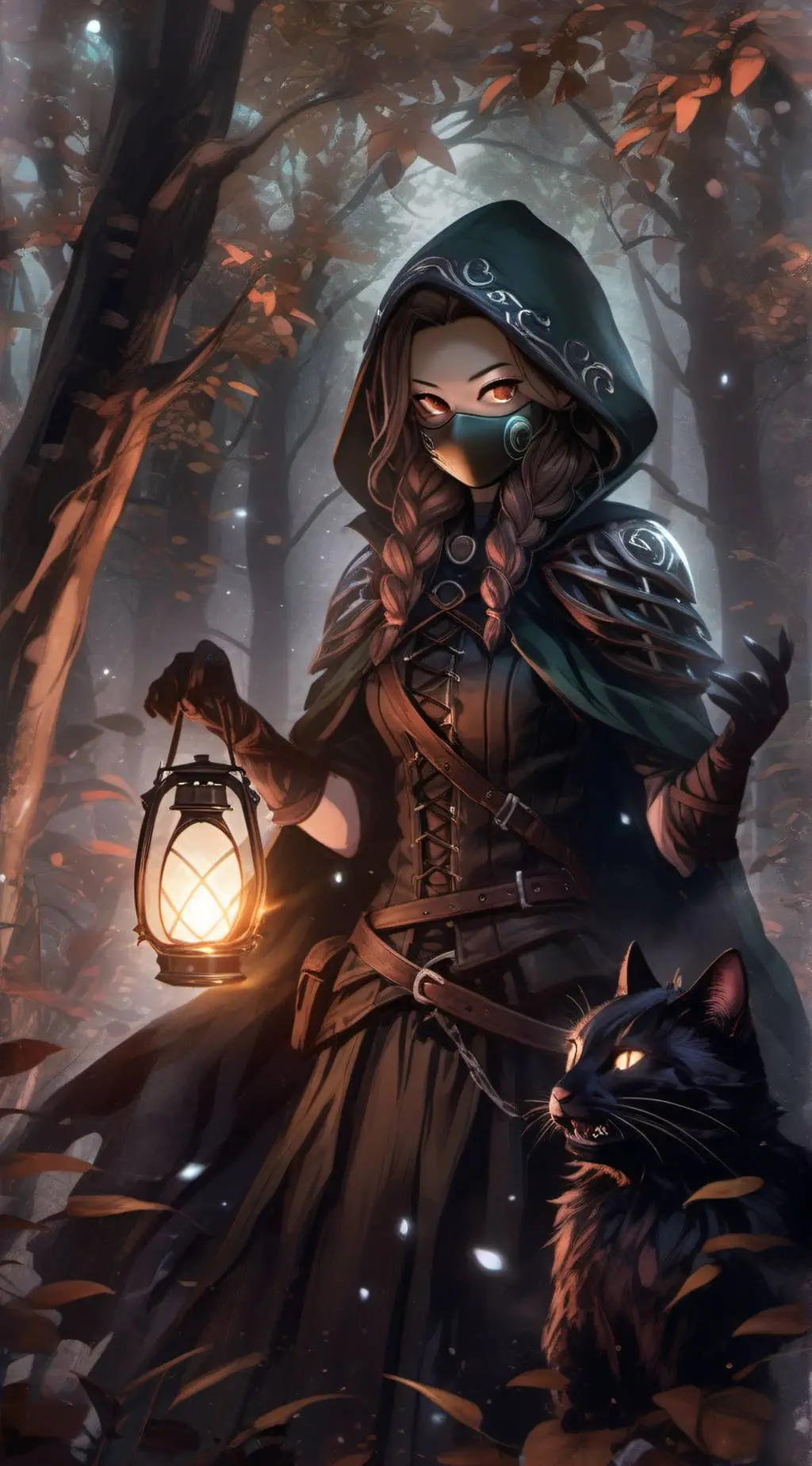 ai character: Shadow background