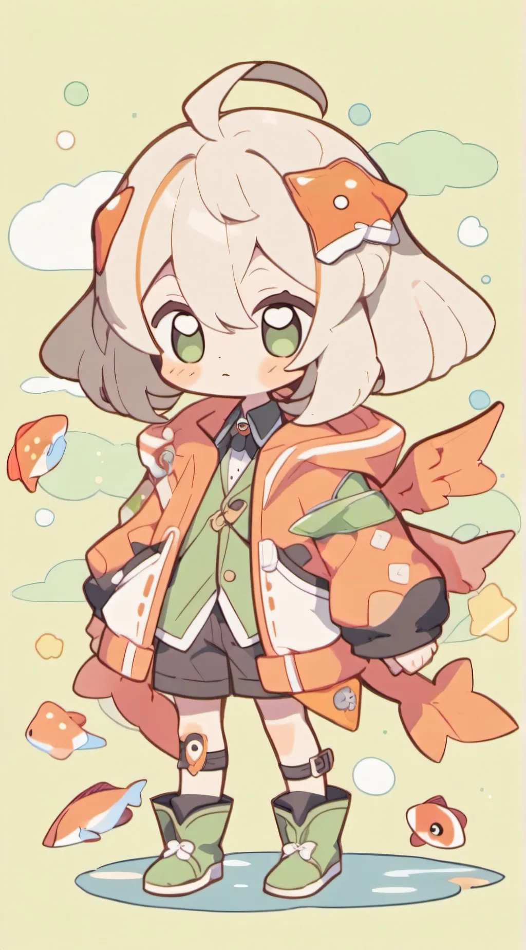 ai character: Darwin background