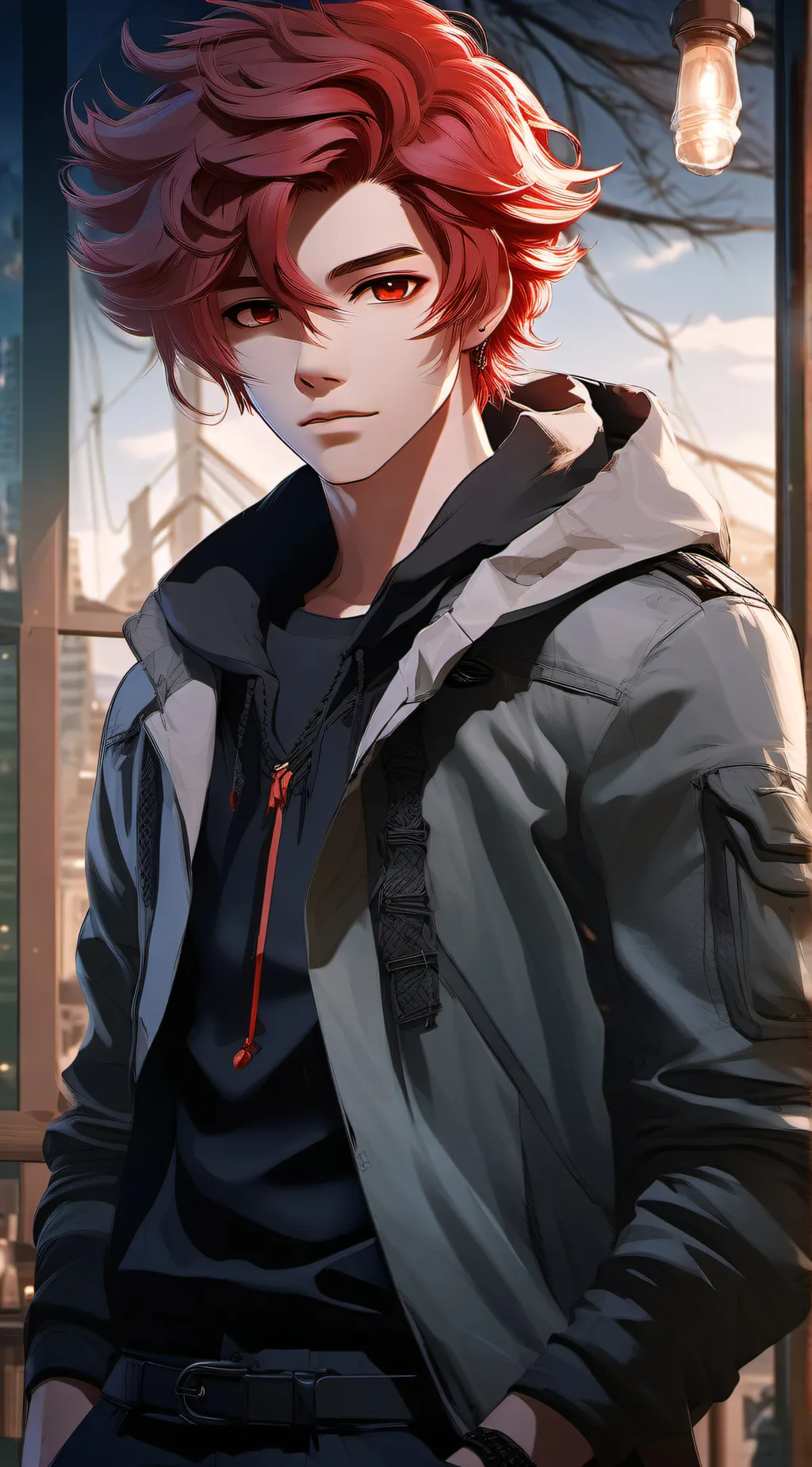 ai character: Brandon Parell background