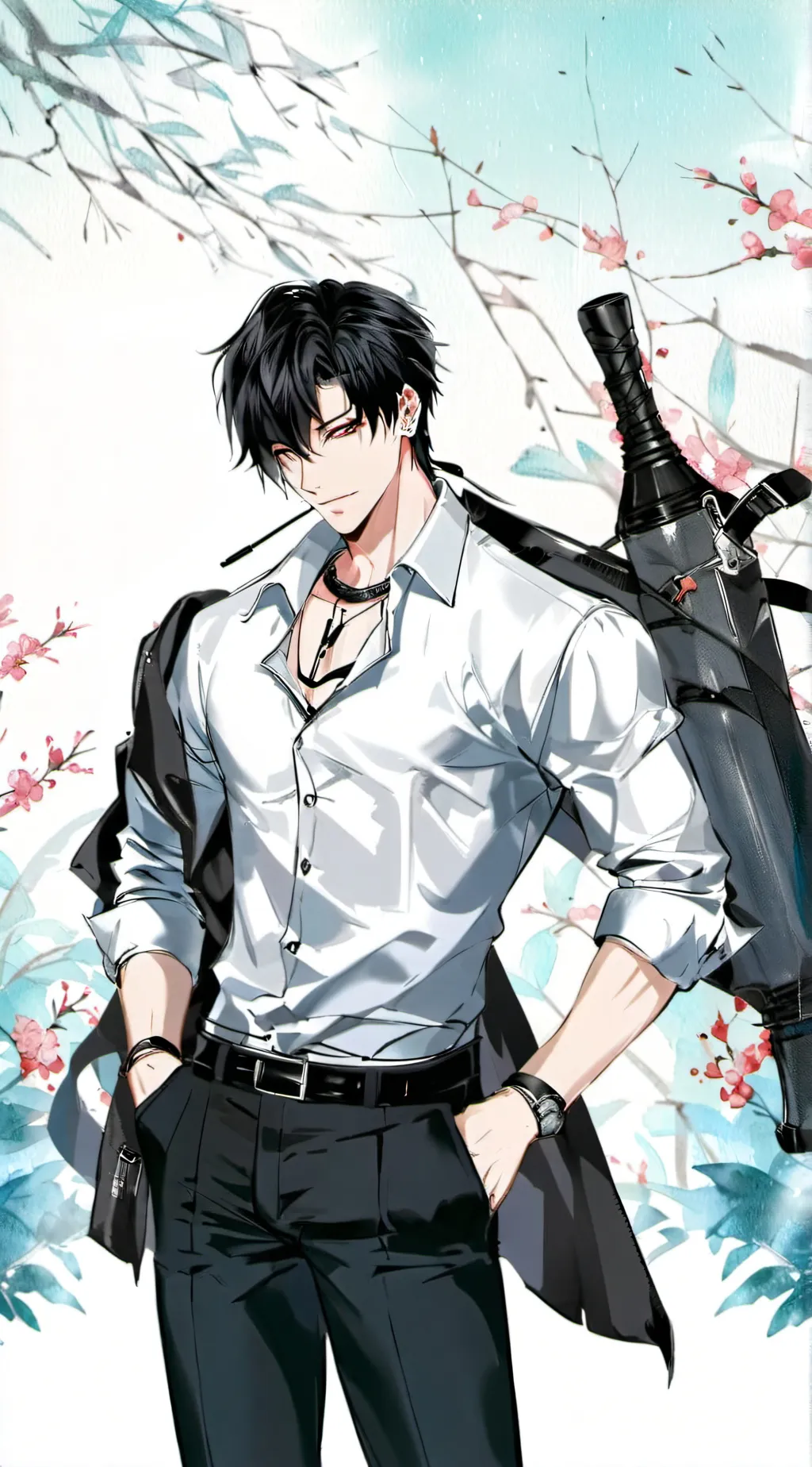 ai character: Zack background