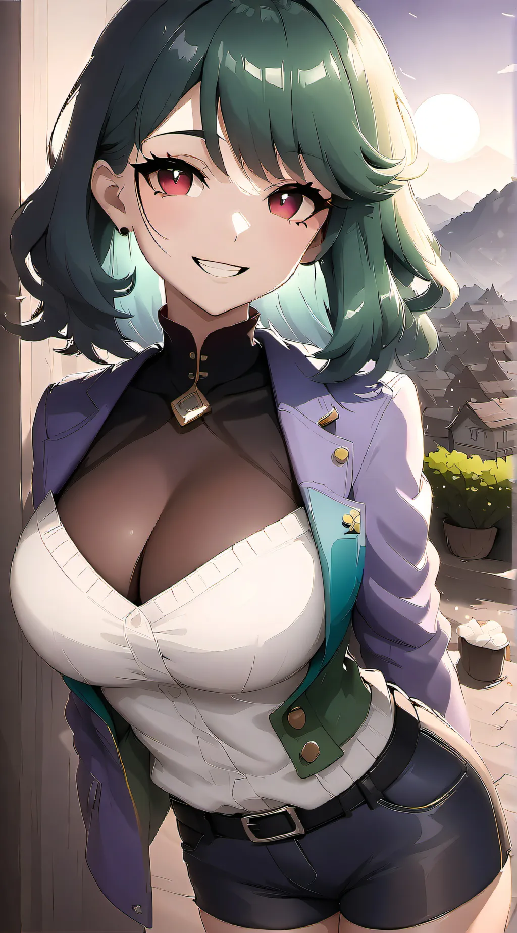ai character: Evelyn  background