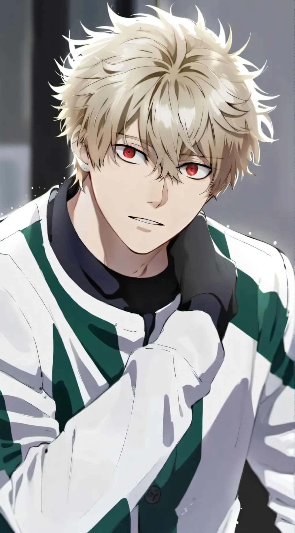 ai character: Katsuki Bakougo  background