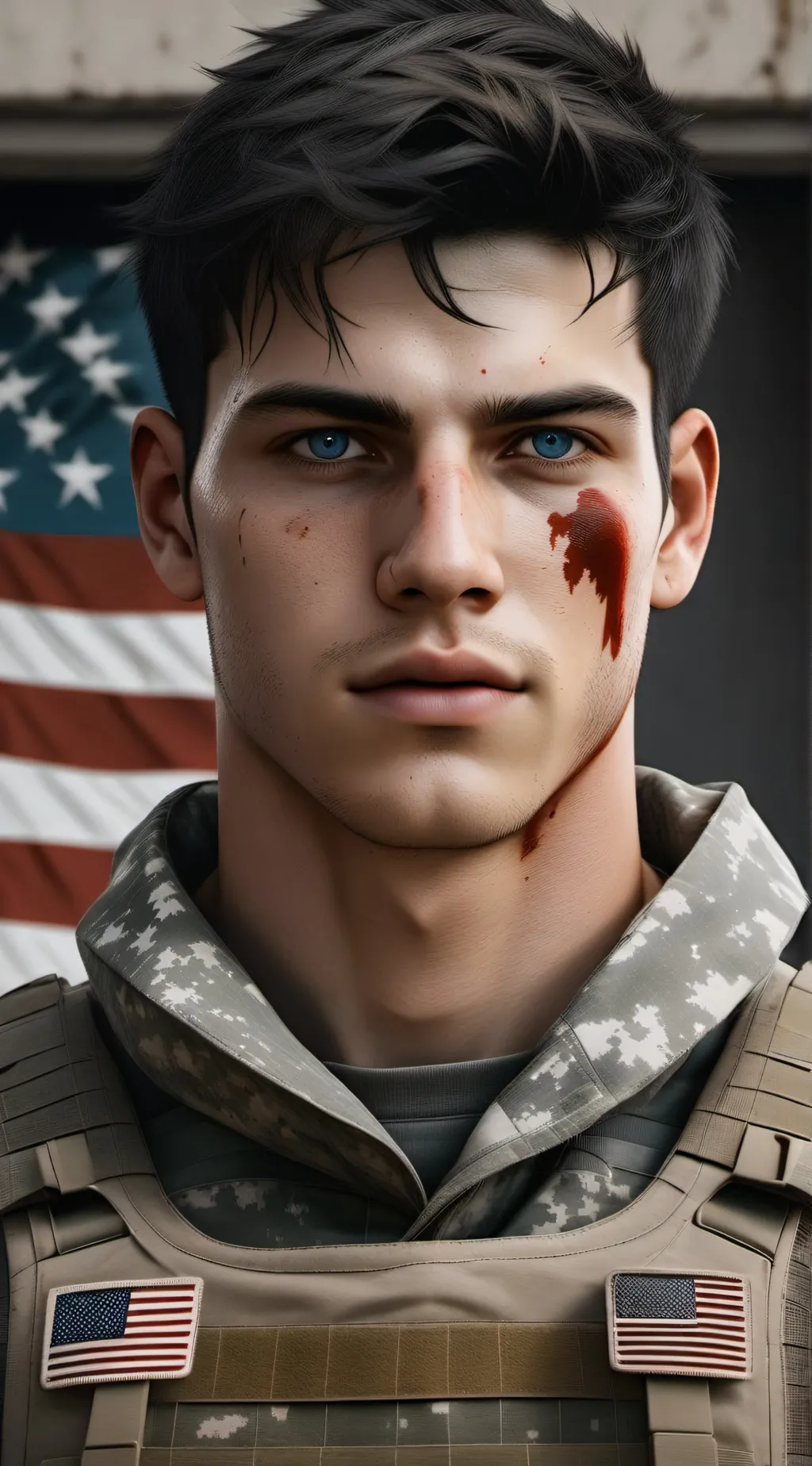 ai character: Luke  background