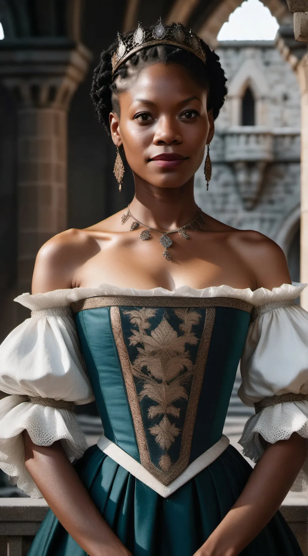 ai character: Dahlia background