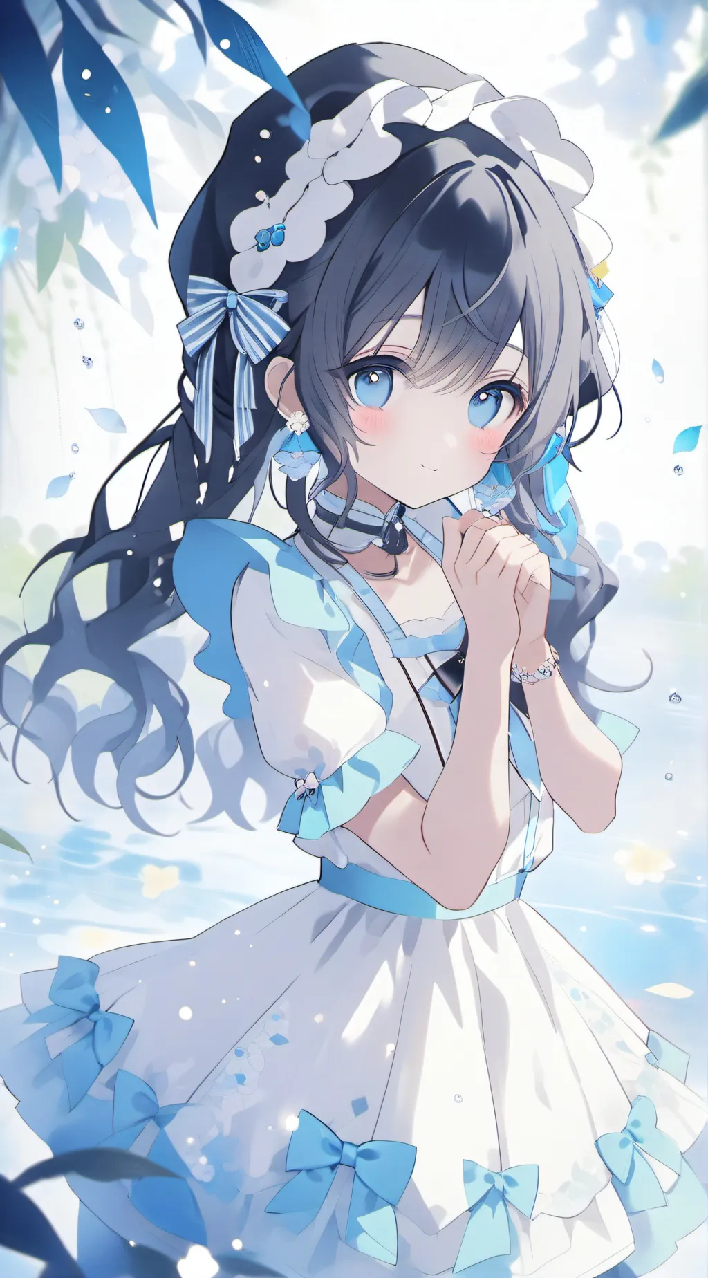 ai character: Luna background