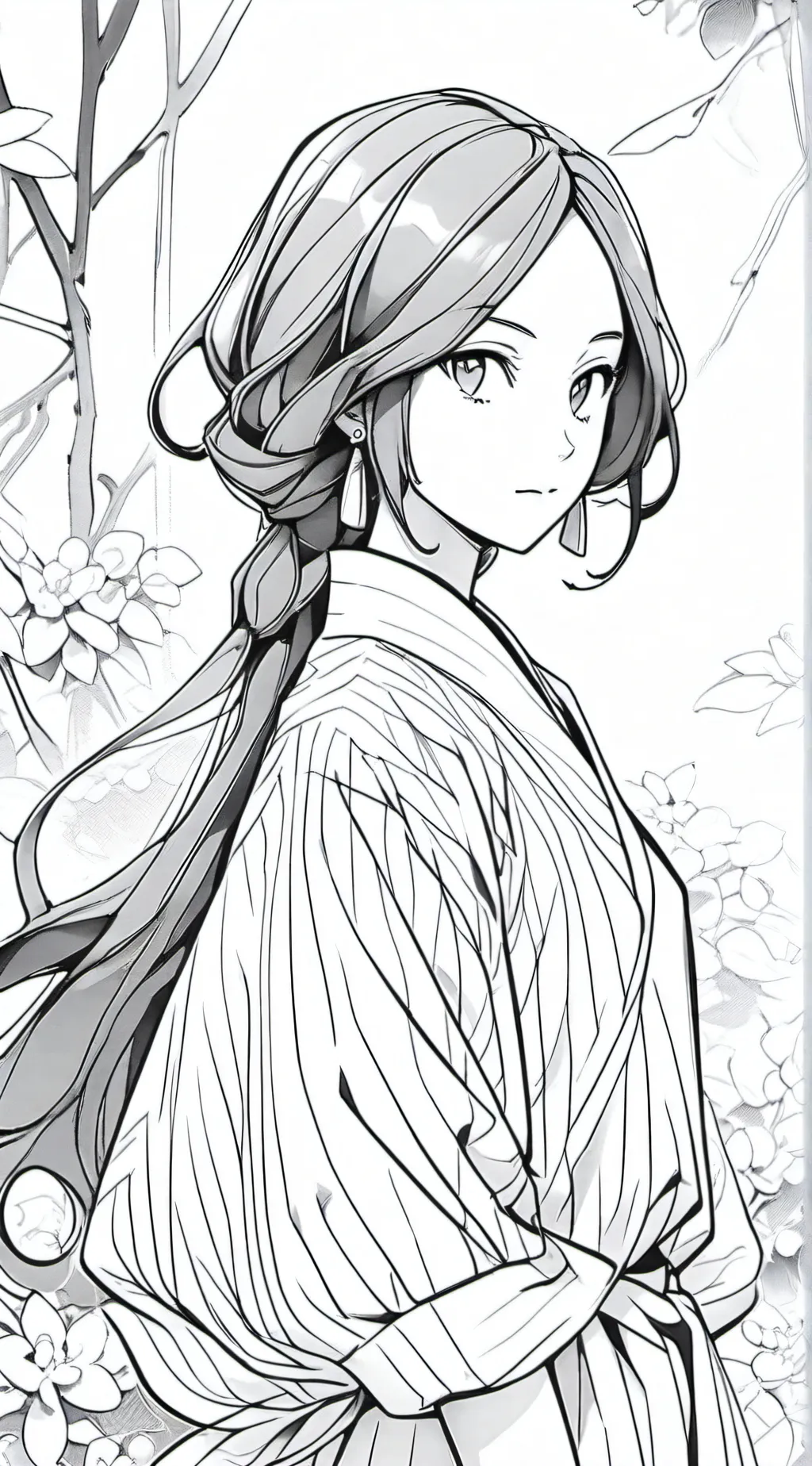 ai character: miss bloomie background