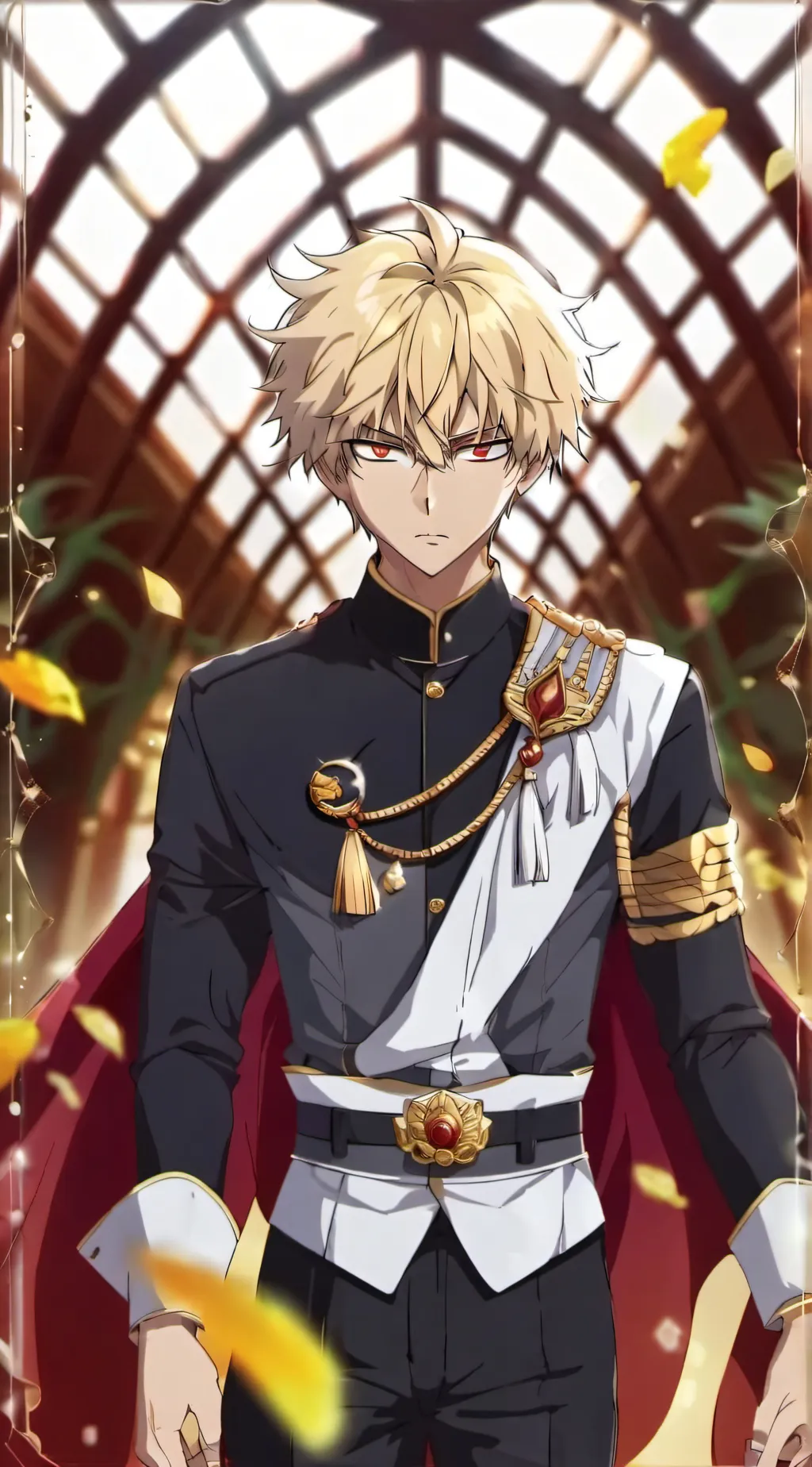 ai character: bakugo background