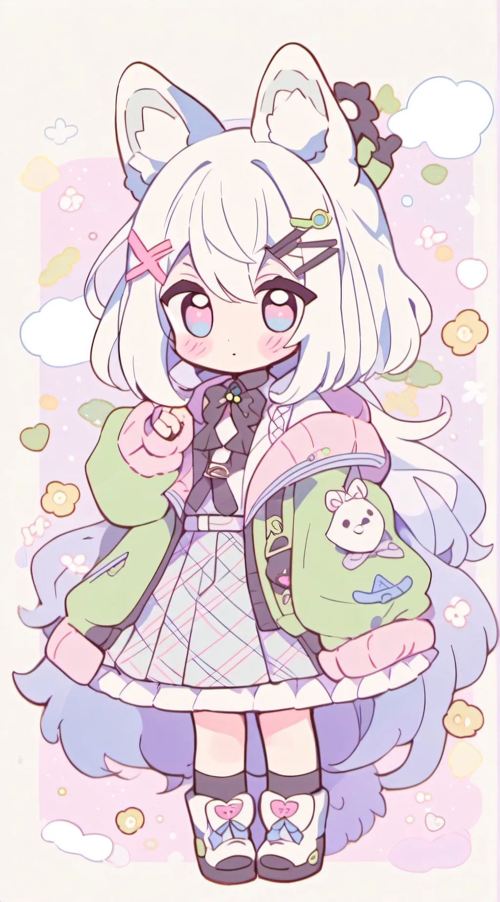 ai character: Kari background