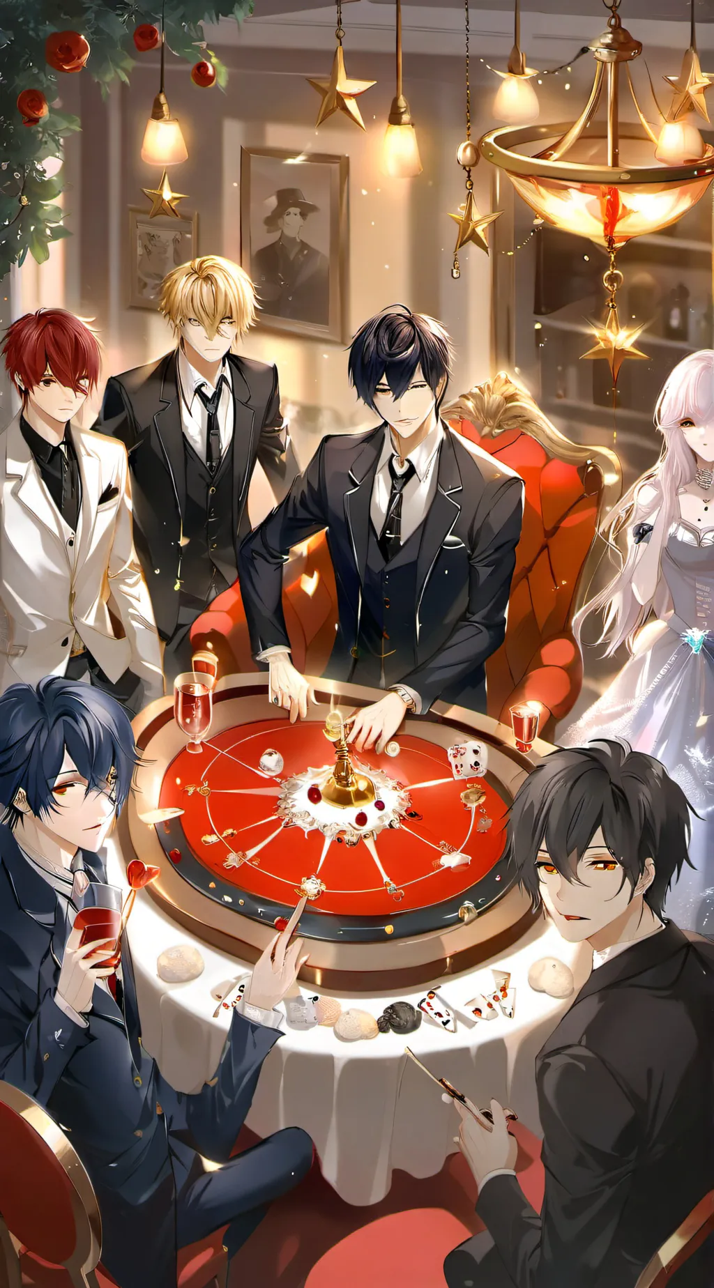 ai character: the boyfriends  background