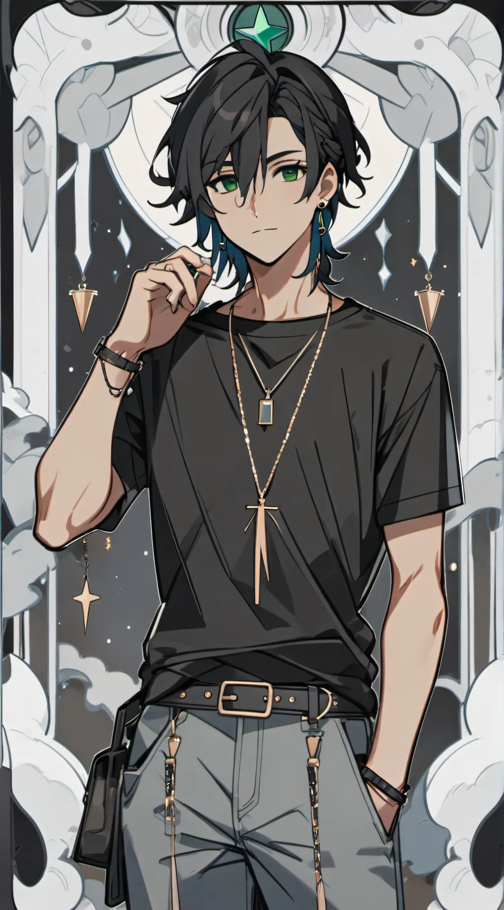 ai character: Ethan background